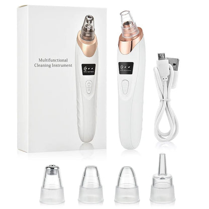 5-in-1 Rechargeable Pore Cleaner | Powerful Blackhead Remover with Derma Suction