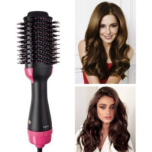 One-Step Hot Air Dryer Brush and Hair Straightener