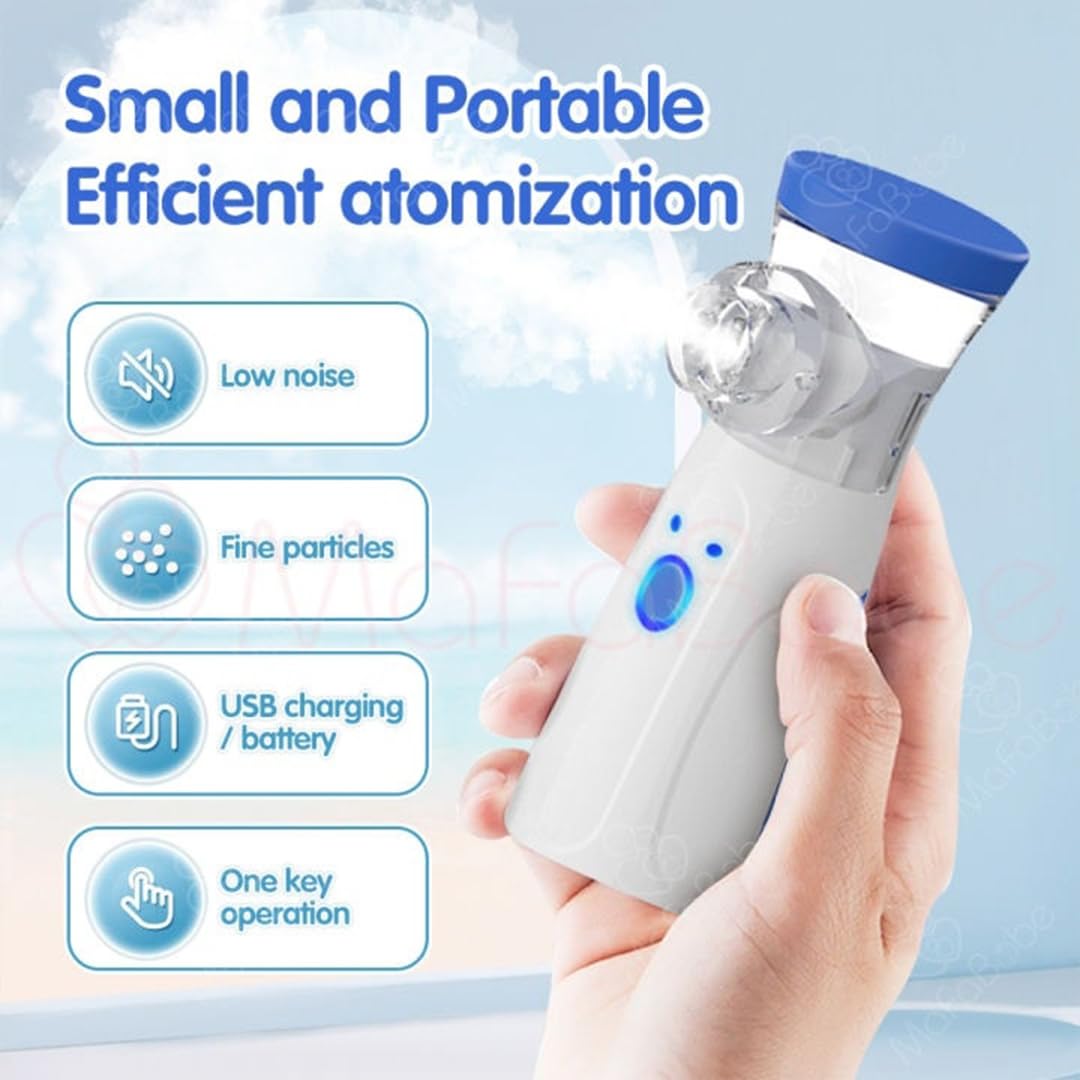Portable Mesh Nebulizer JSL-W302 – Handheld Mini Inhaler for Adults & Kids