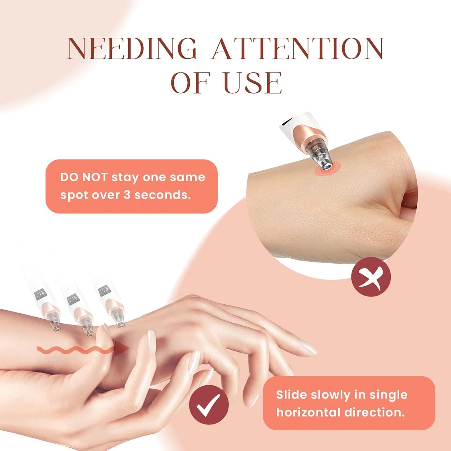 5-in-1 Rechargeable Pore Cleaner | Powerful Blackhead Remover with Derma Suction