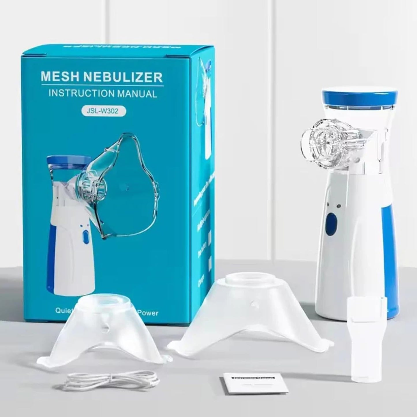 Portable Mesh Nebulizer JSL-W302 – Handheld Mini Inhaler for Adults & Kids
