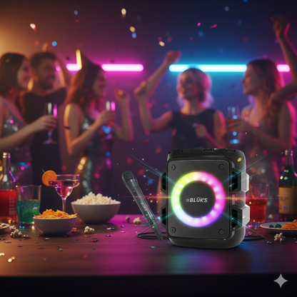 BX-177 Max Portable Bluetooth Karaoke Speaker with Mic