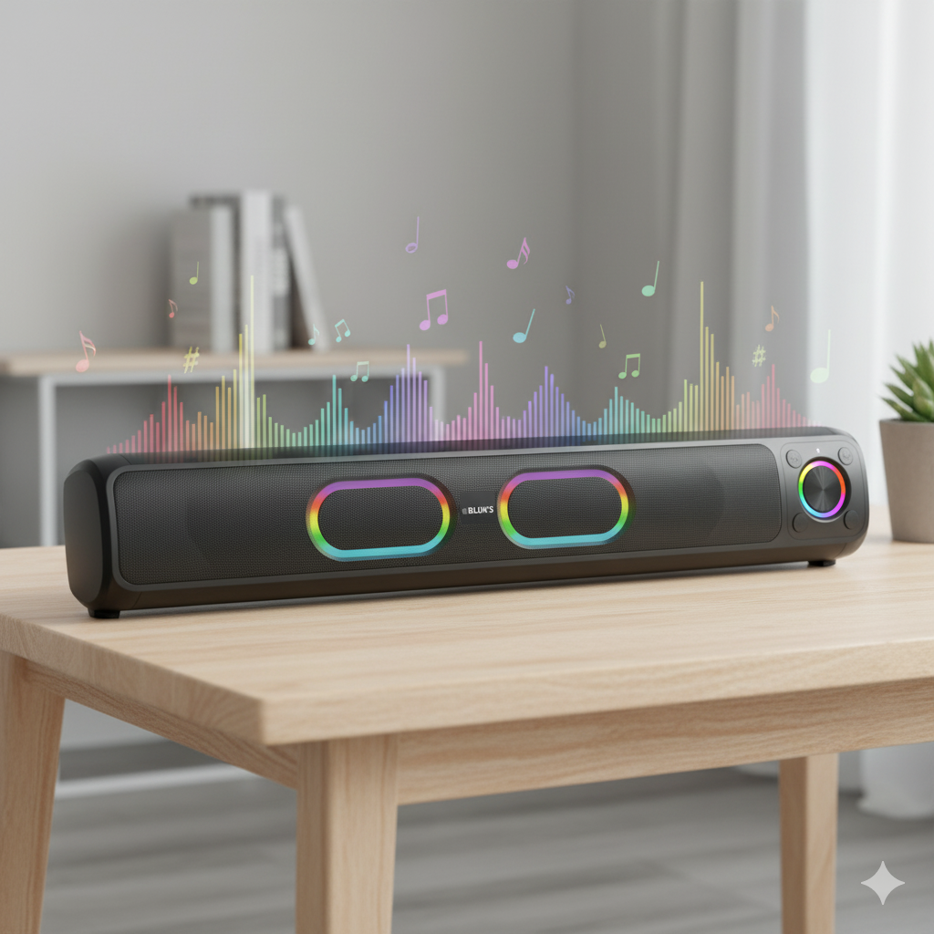 BX-184 Bass Max Wireless Soundbar Speaker