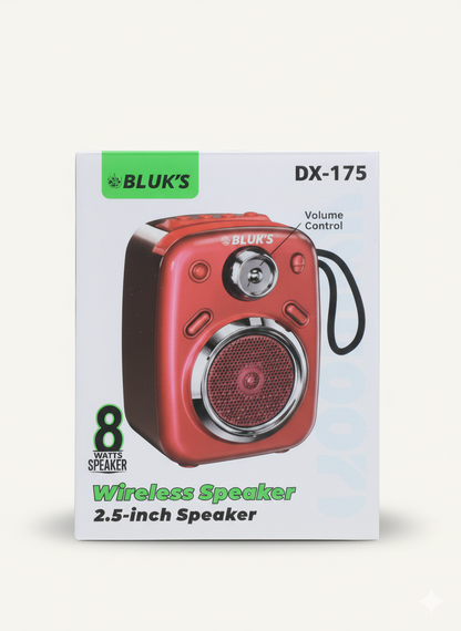 BX-175 Bluetooth Speaker – 8W Portable Wireless Sound System