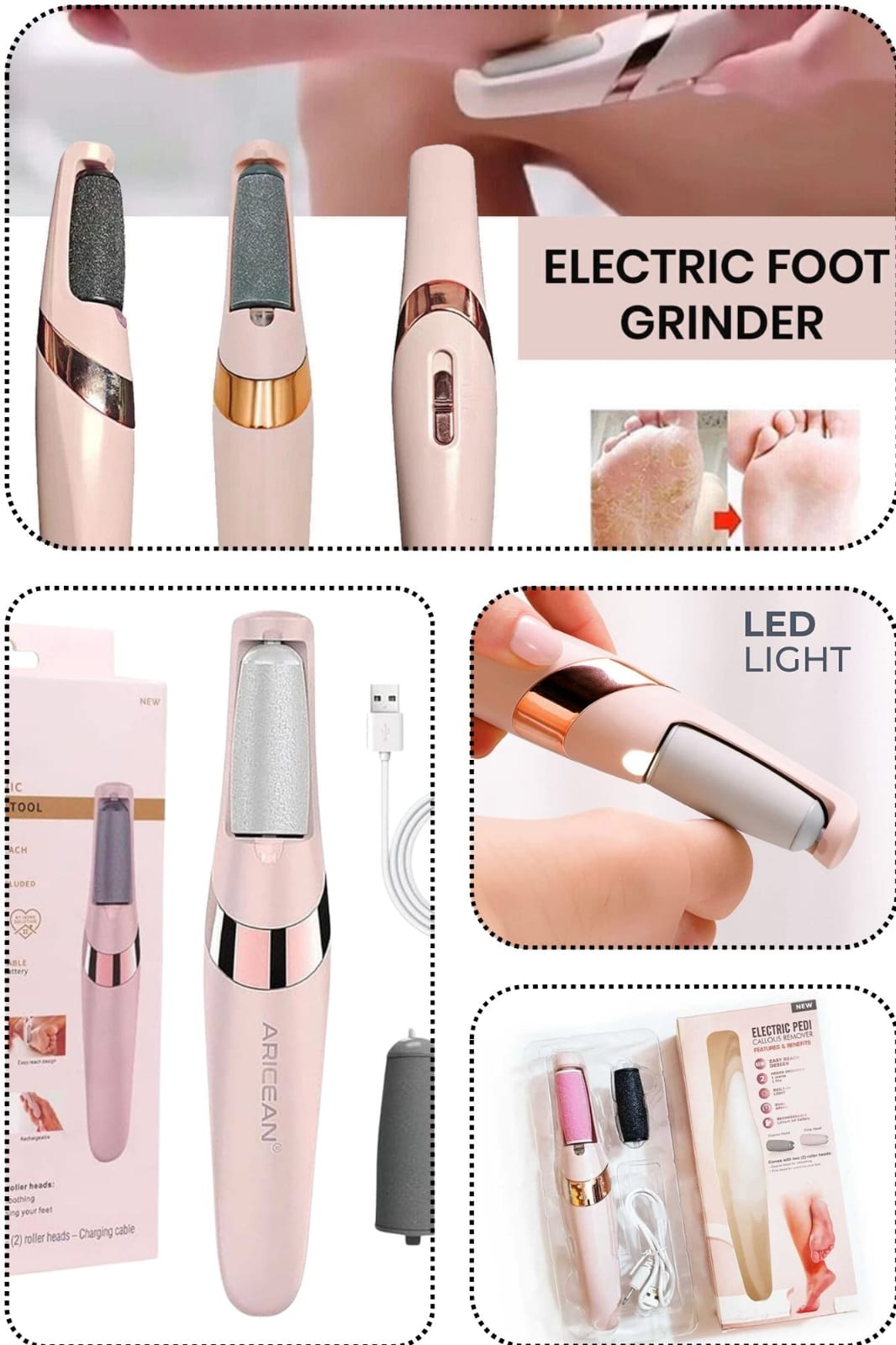 Flawless Electric Callus Remover for Feet
