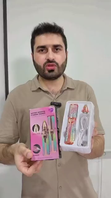 2-in-1 Smooth Finish Facial Hair Remover