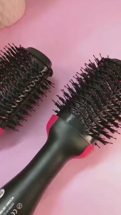 One-Step Hot Air Dryer Brush and Hair Straightener